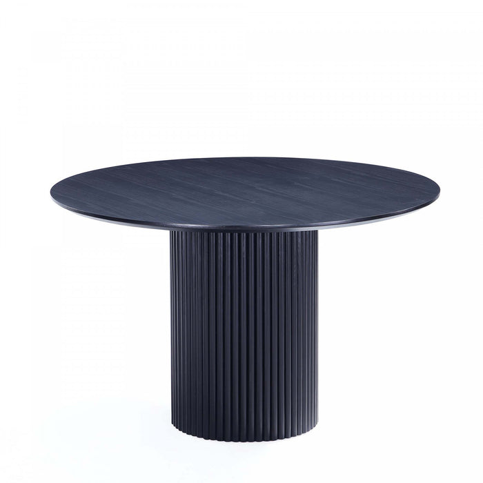 Hathaway and Jardin Modern Industry Chic 7-Piece Dining Set in Black and Gray Dining Room Set