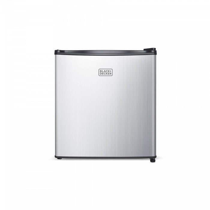 BCRK Series BLACK+DECKER 1.7 Cu. Ft. Compact Refrigerator, BCRK17V, Stainless Look