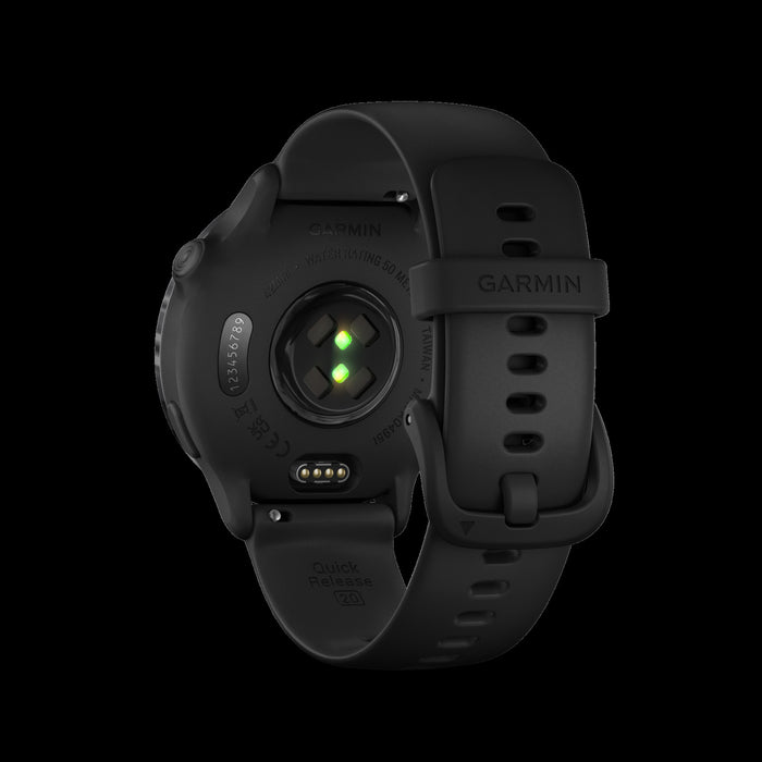 Garmin Vivoactive 6 Slate Black Health Smartwatch - Wellness Tracker, Body Battery Monitoring, Sleep Coach, Sports Apps, Garmin Pay, Music Storage