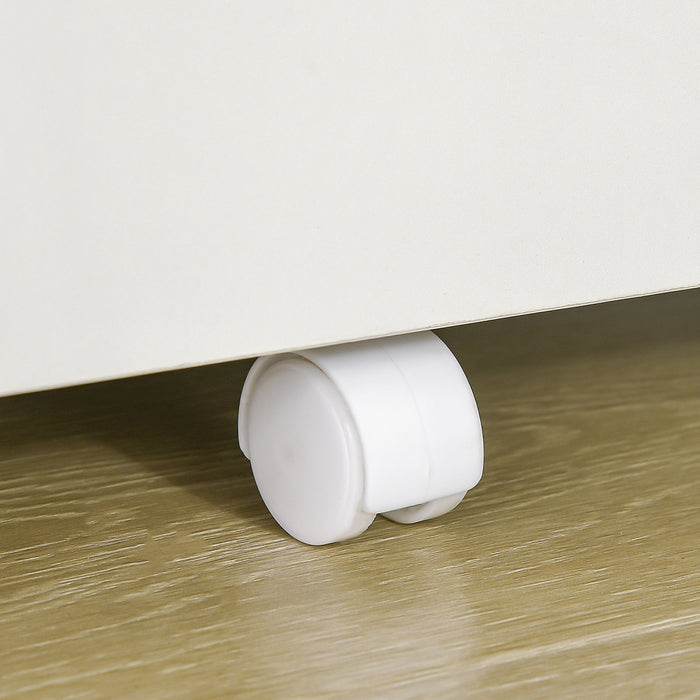 Vinsetto Modern 2-drawer File Cabinet Mobile Filing Cabinet A4 Size