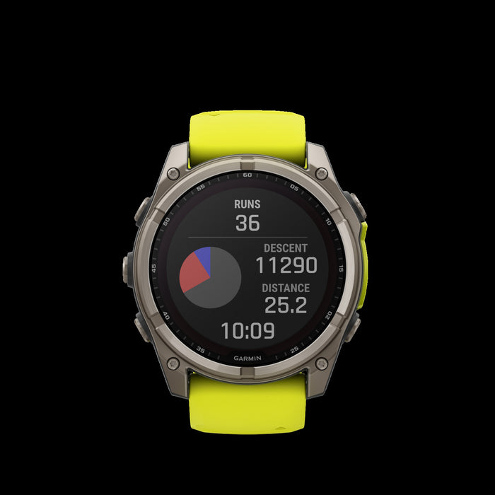 Garmin Fēnix 8 Solar Sapphire Smartwatch 51mm - Gps, Compass, Gyroscope And Barometric Altimeter 