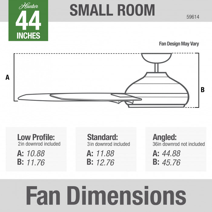 Kennicott Ceiling Fan - White