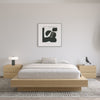 Marconi Platform Bed Frame King Bed | Lit Plateforme Marconi