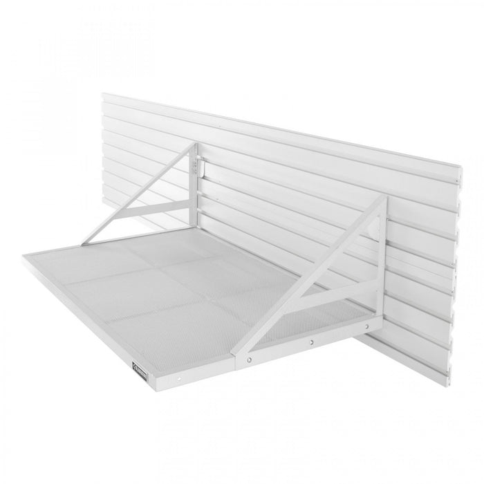 Gladiator Overhead Max Gearloft™ Storage Shelf - Hammered White