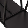 Celine Contemporary Modern 47" Console Table in Black | Console moderne contemporaine Celine 47" en noir