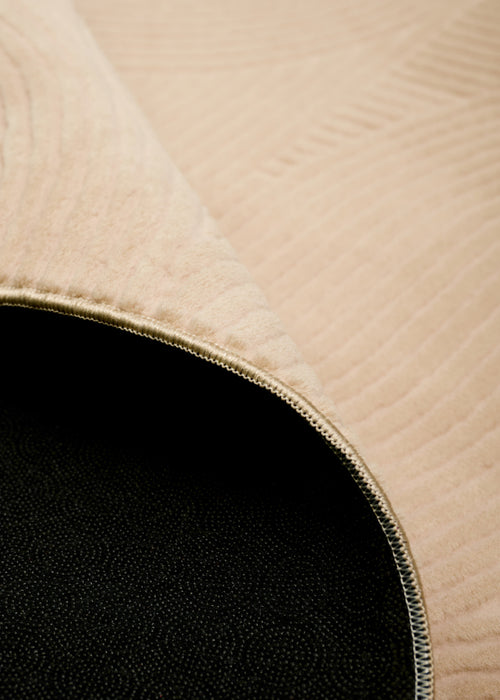 Elion Contemporary Beige Washable Rug 8'0\" x 10'0\" Indoor Area Rug