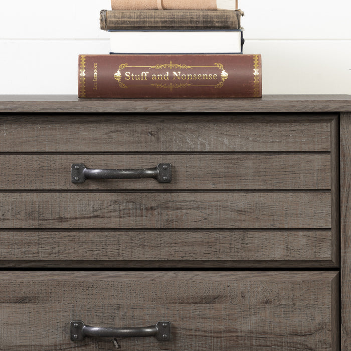 Ulysses 4-Drawer Chest Dresser Fall Oak - South Shore