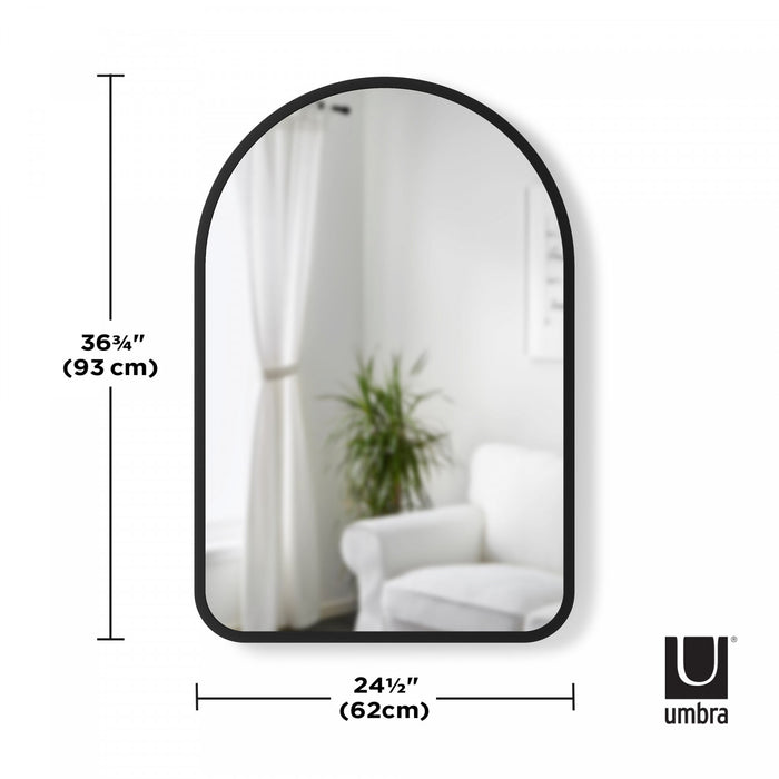 Umbra Hub Arched Mirror - Black