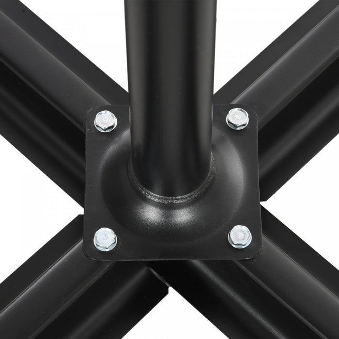 Outsunny 10ft Cantilever Patio Umbrella Hanging Offset Umbrella W/ Crank