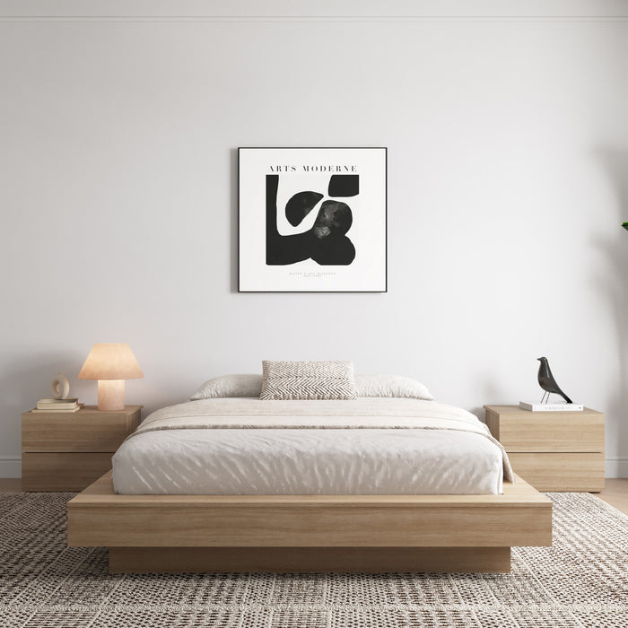 Marconi Platform Bed Frame Queen Bed