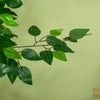 HOMCOM 5ft Artificial Trees Ficus, Decorative Fake Plant for Home Decor