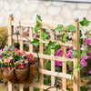 Outsunny 24" X 12" X 49" Raised Garden Bed With Trellis Board Back & Strong Wooden Design & Material|Outsunny Jardiniere Avec Treillis Bac A Fleurs Jardiniere Sur Pied Dim. 24" X 12" X 49" Bois Sapin N