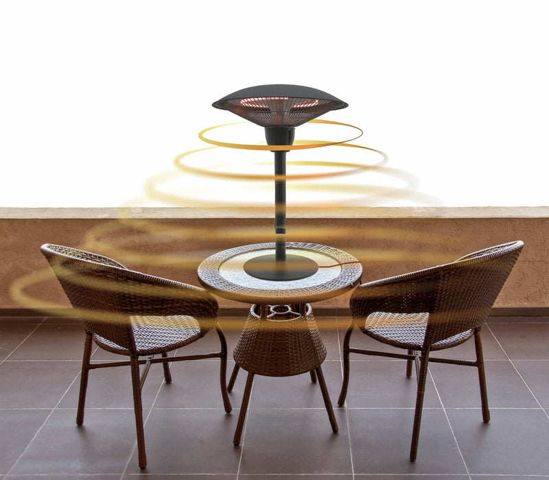 Westinghouse Infrared Electric Tabletop Patio Heater - WES31-1566