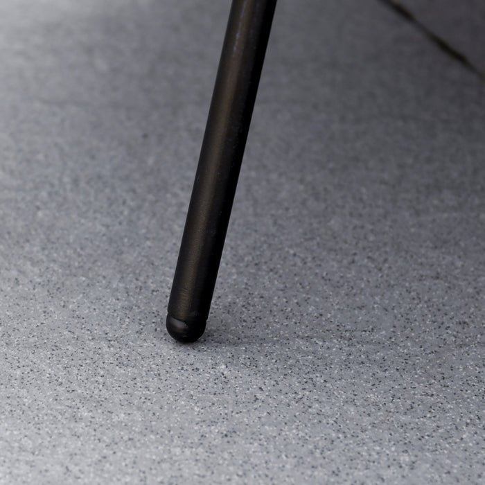 Outsunny Fire Pit, Portable Firepit With Poker, Black