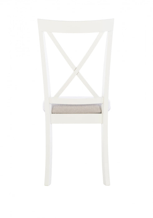 Jane Fabric Grey Dining Chair - Set of 2