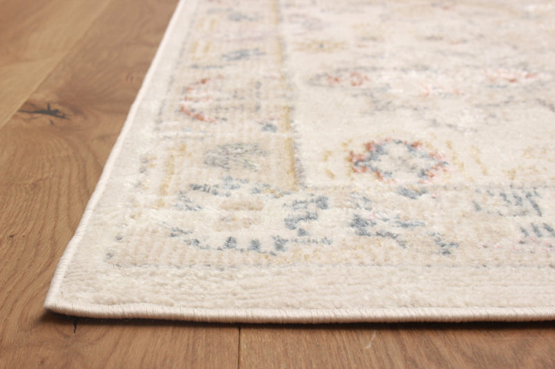 Rococo Ivory Runner Area Rug - 2'8\" X 8'2\"  