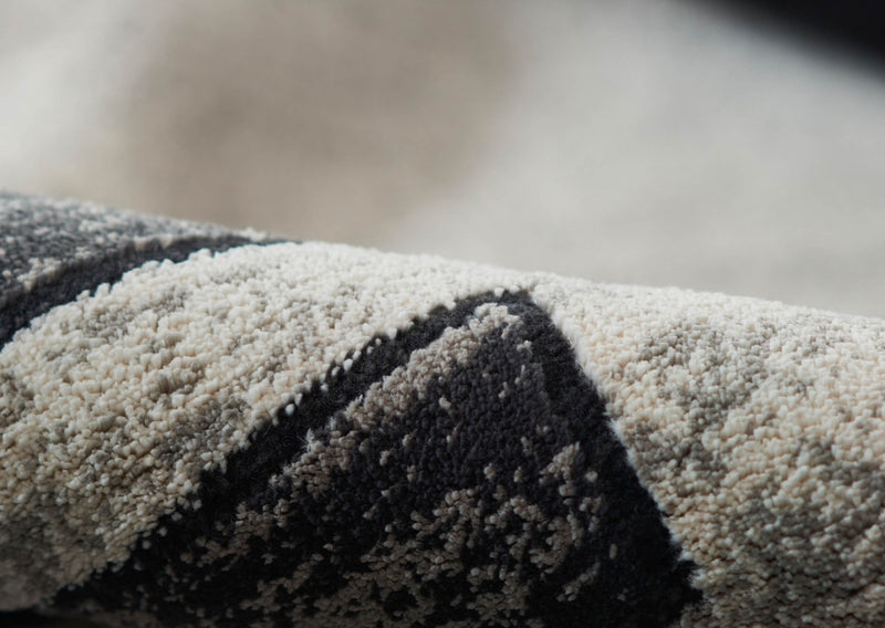 Sorelle Contemporary 2'2\" x 7'7\" Runner Rug in Grey Indoor Area Rug