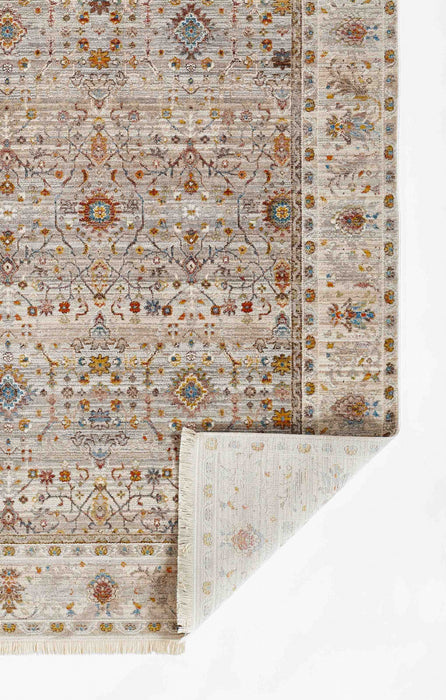 Zaina Traditional 2'6\" x 8'0\" Runner Rug in Grey Indoor Area Rug