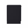 Elara Contemporary 18" Solid Wood Nightstand in Black (1-Drawer) | Table de nuit contemporaine Elara 18" en bois massif noir (1 tiroir)
