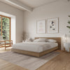 Satori Low Platform Queen Bed Set | Lit plateforme bas Satori avec tete de lit Queen
