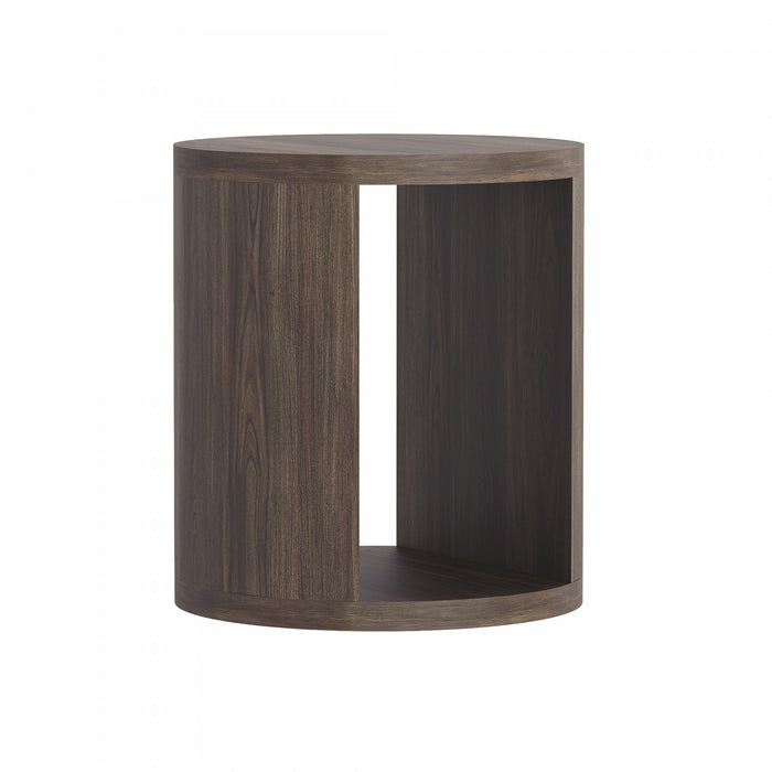Alure Contemporary 20\" End Table in Walnut