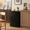 HOMCOM Compact Upright Freezer 3Cu.Ft Mini Freezer, Black