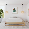Lido Platform Bed Queen Bed | Lit plateforme Lido