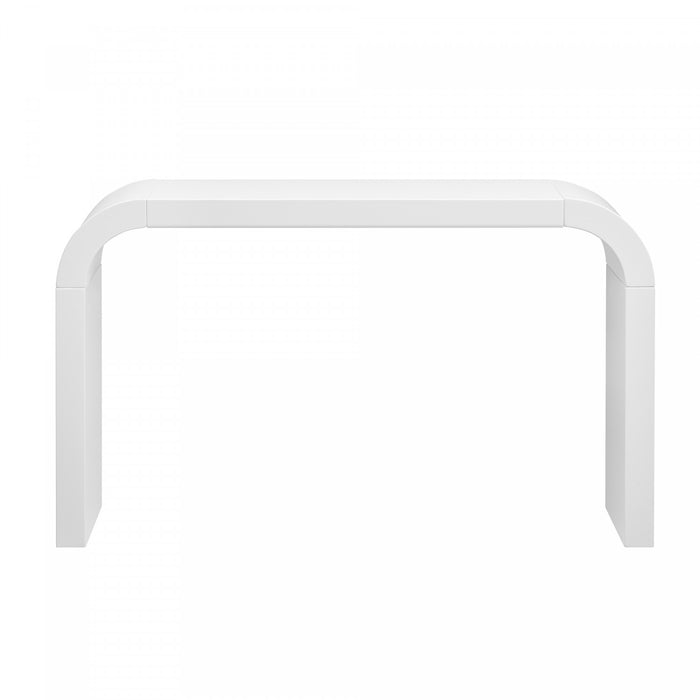 Olivia Modern Minimalist Elegant Design Console Table,White Sofa Table