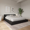 Kanso Low Platform Bed Set Queen Bed | Kanso Lit a Plateforme Basse avec Tete de Lit