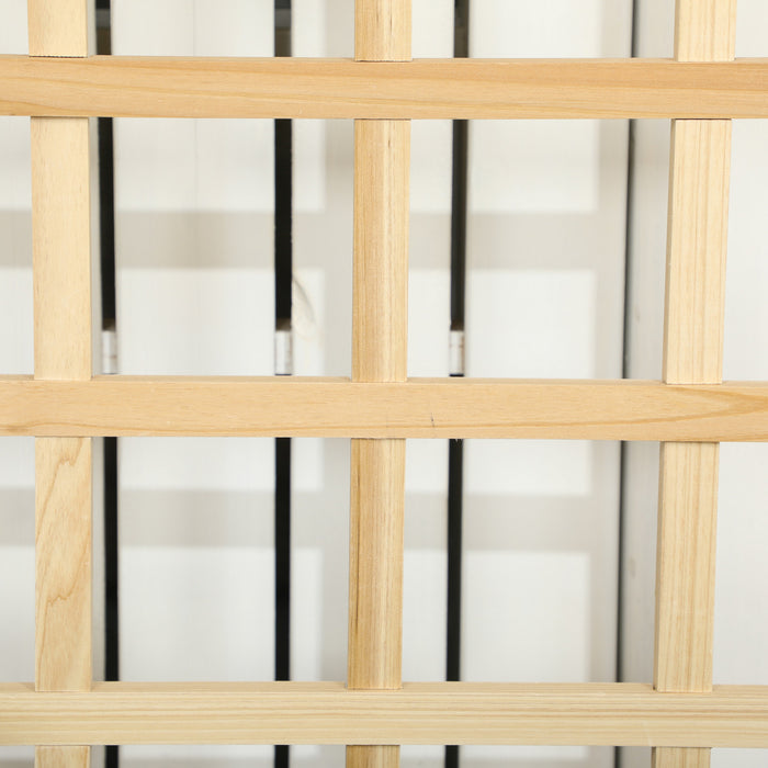 Outsunny Raised Garden Bed With Trellis For Climbing Plants, 59 Inch Wooden Box Planters For Outdoor Plants, Vegetables, Flowers, Herbs, Easy Assembly, Distressed Natural Tone