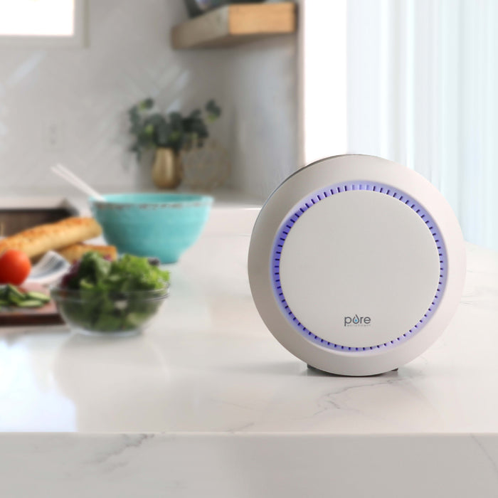 PureZone Halo True HEPA Desktop Air Purifier - CA-PEAIRDSK