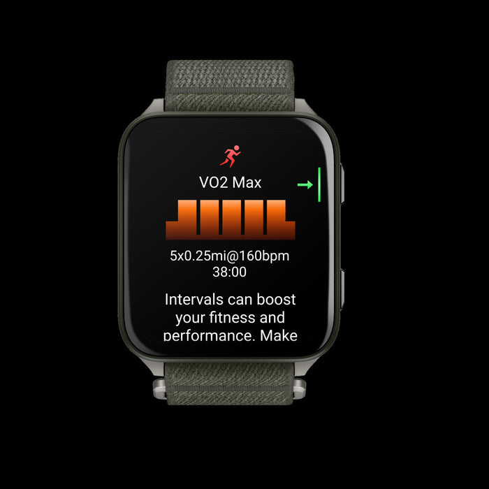 Garmin Venu X1 Moss Lightweight Smartwatch - Outdoor Tracker, Titanium Case, ComfortFit Band, Health Monitoring, Voice Commands, Music Storage