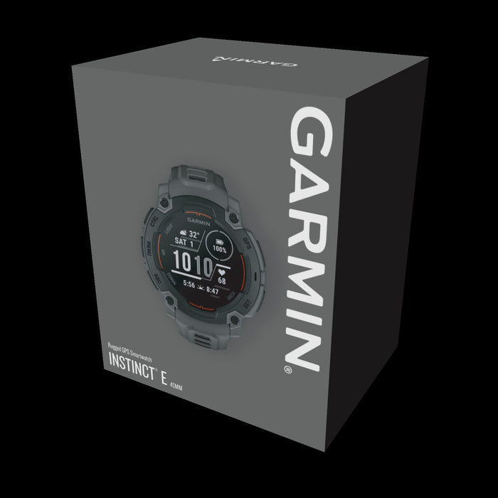 Garmin Instinct E Supertough Smartwatch 45 Mm - Military Spec 810, Gps, Compass, Barometric Altimeter 