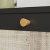 HOMCOM Narrow Shoe Cabinet with 4 Flip Drawers for Entryway Hallway Black