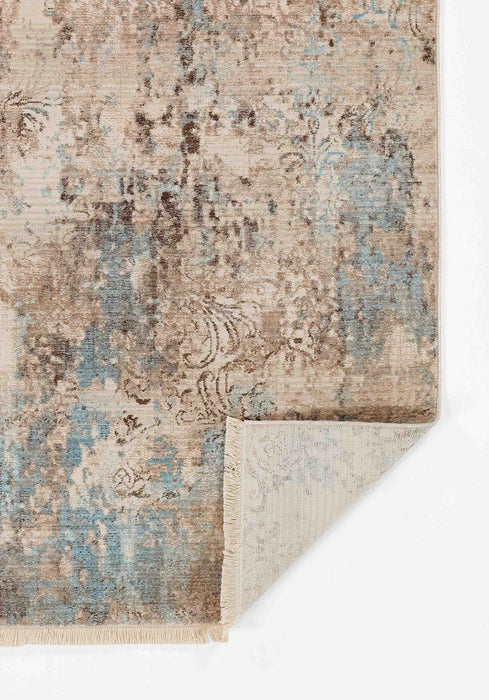 Malia Traditional 2'6\" x 8'0\" Runner Rug in Blue Indoor Area Rug