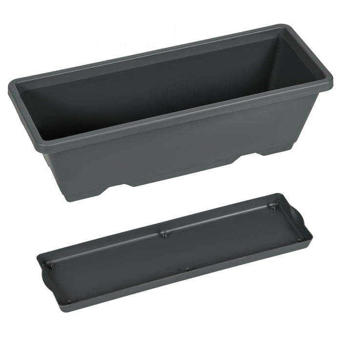 Outsunny 5-tier Vertical Raised Garden Bed With 5 Planter Boxes, Grey