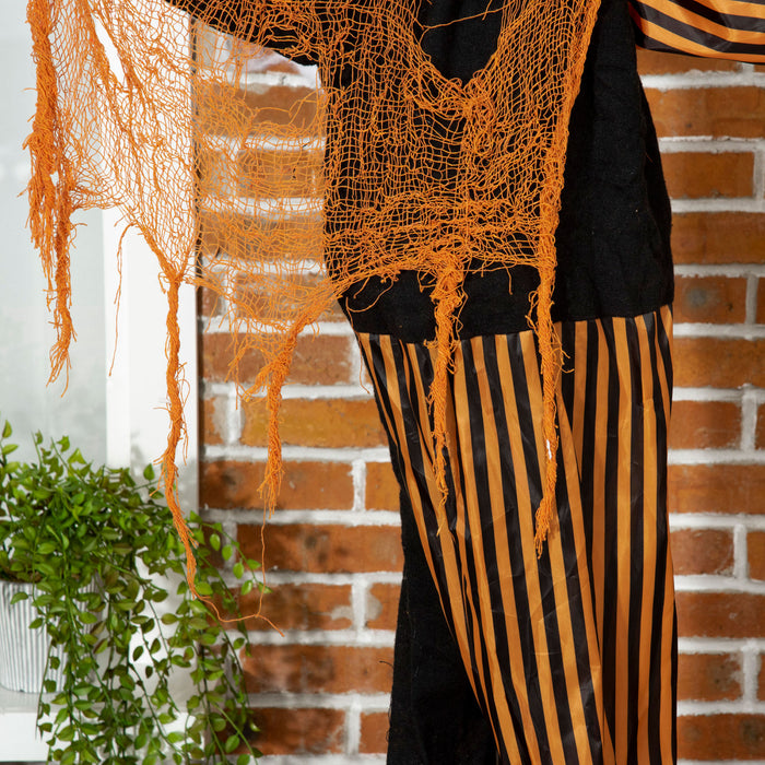 Outsunny 5ft Animated Talking Circus Clown, Outdoor Halloween Decoration