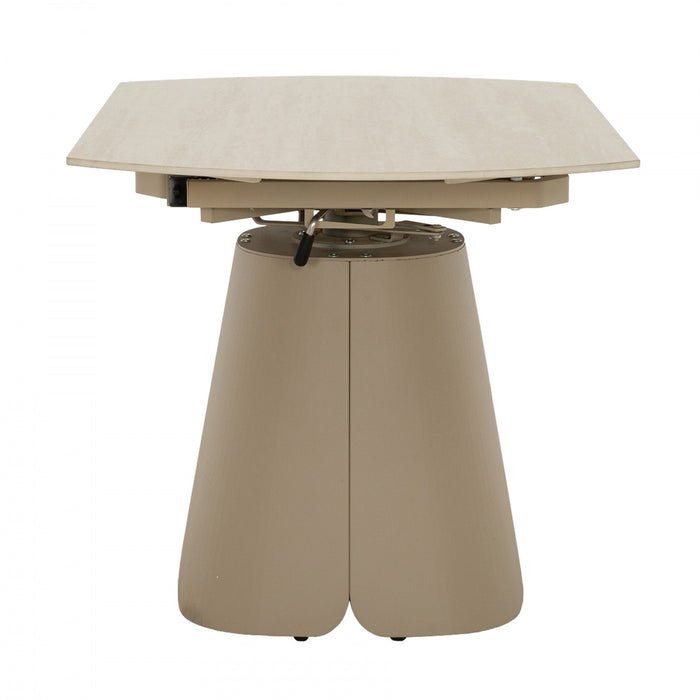 Solene 32-52 in. Round Extendable Dining Table (Seats 4)
