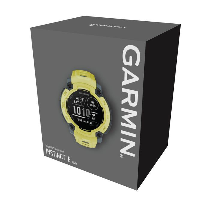 Garmin Instinct E Supertough Smartwatch 45 Mm - Military Spec 810, Gps, Compass, Barometric Altimeter 