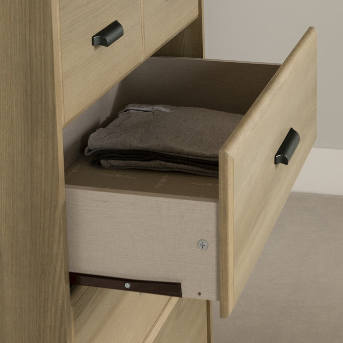 Versa 5-Drawer Chest - Natural Ash