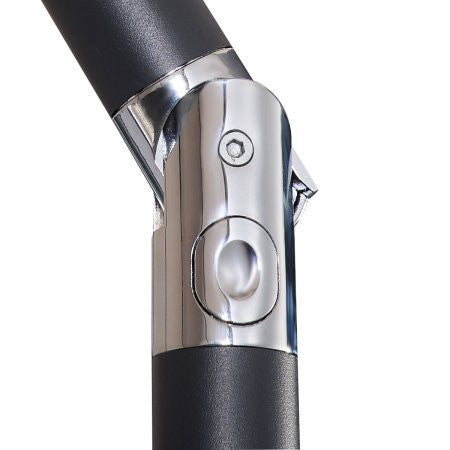 Costway 9ft Patio Solar Umbrella LED Patio Market Steel Tilt w/ Crank Outdoor Tan