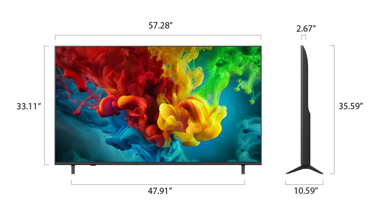 LG 65\" QNED82 Mini-LED 4K Smart webOS TV (65QNED82BUA.ACC) – 2026 Model