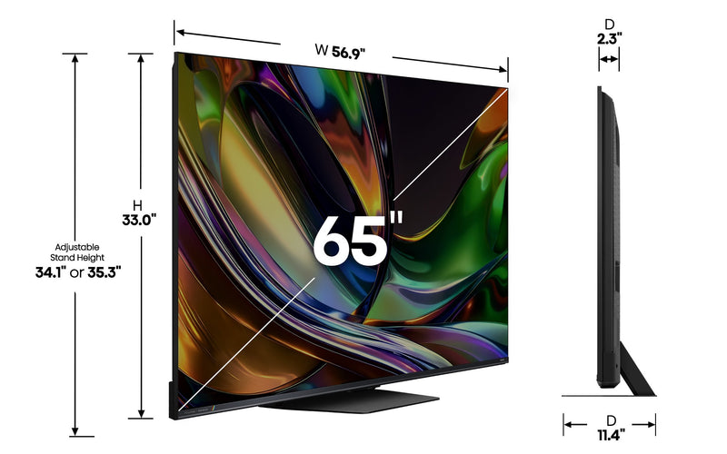 Hisense 65\" RGB Mini-LED Smart Google TV (65UR8SG) – 2026 Model 
