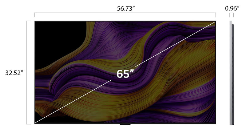 LG 65\" G5 OLED 4K UHD evo AI Smart webOS TV (OLED65G5WUA.ACC) - 2025 Model