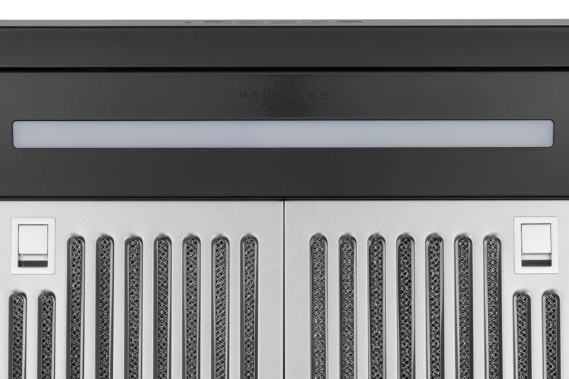 Hauslane  Chef 30-in Convertible Black Undercabinet Range Hood