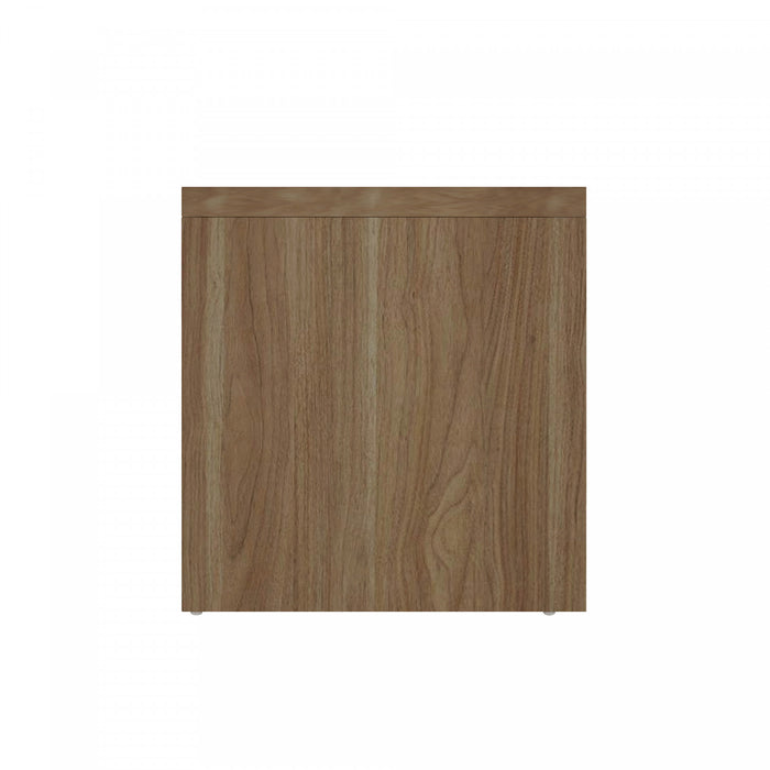 Duncan Contemporary Modern 70\" TV Stand in Maple and Off White