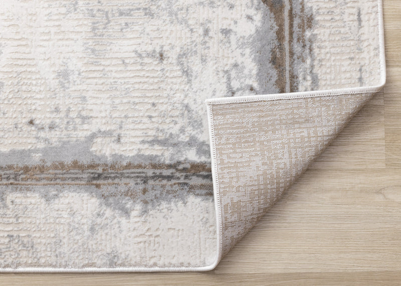 London Distressed Border Area Rug - 5'3\" x 7'7\"