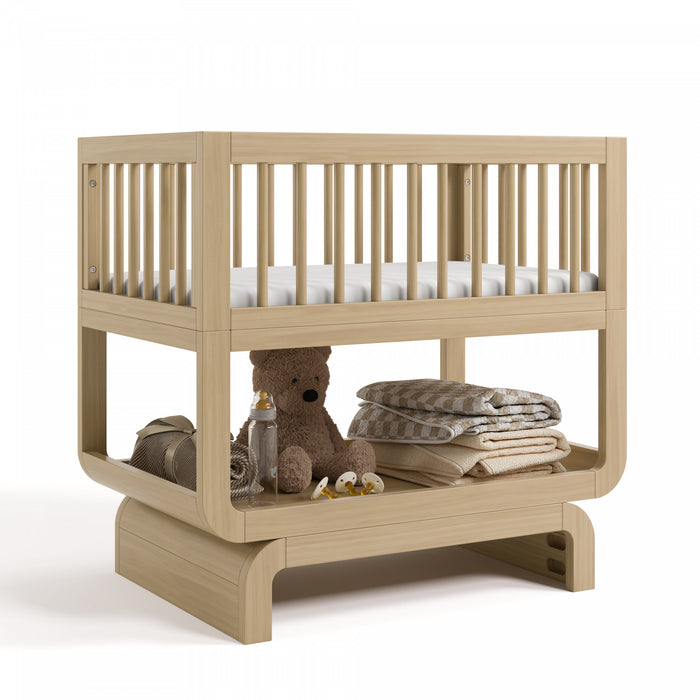Storkcraft Santorini Deluxe 3-in-1 Convertible Bassinet - Driftwood