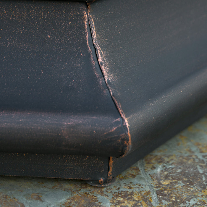 Outsunny Outdoor Fire Pit With Mesh Lid, Portable Wood Burning Firebowl With Poker For Patio, Backyard, Bronze