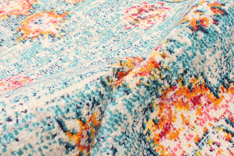 Lotus Blue Rug 2'8\" x 8'2\"